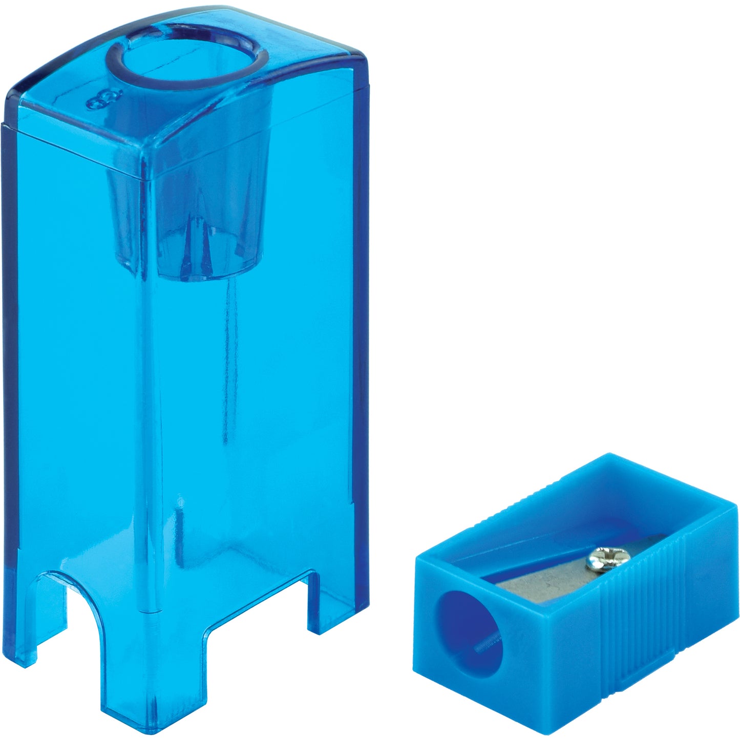 Crayon & Pencil 2-Hole Canister Sharpener, Pack of 10