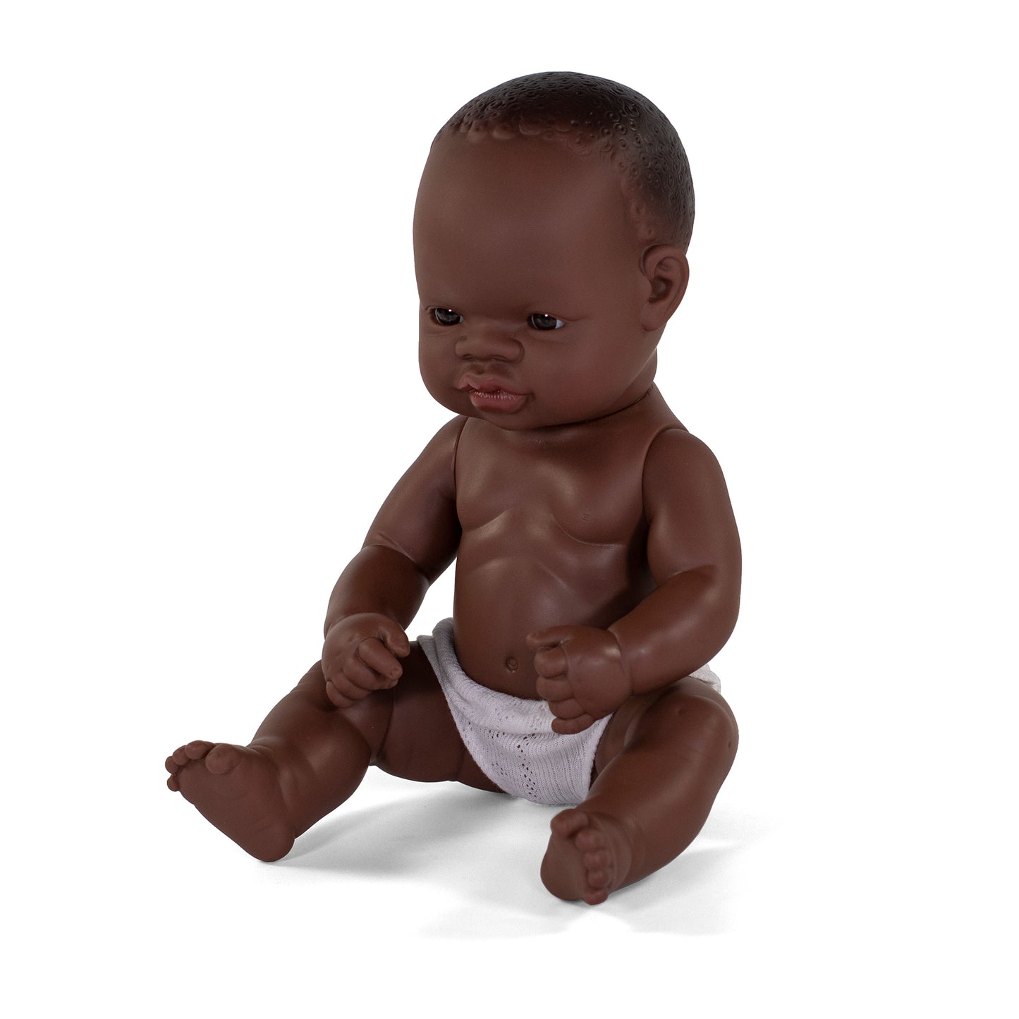 Anatomically Correct Newborn Doll, 12-5/8", African Girl