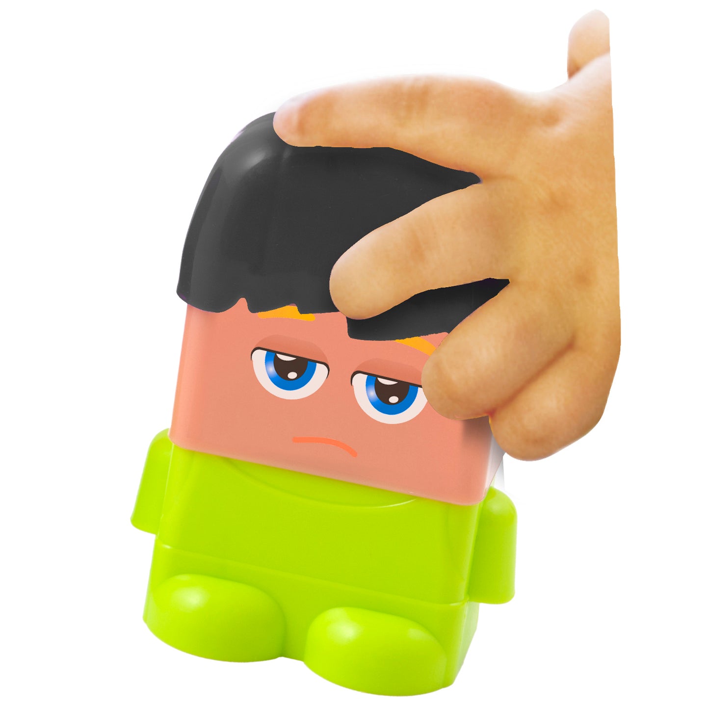 Emotiblocks, Interchangeable Emotion Blocks, 18 Pieces