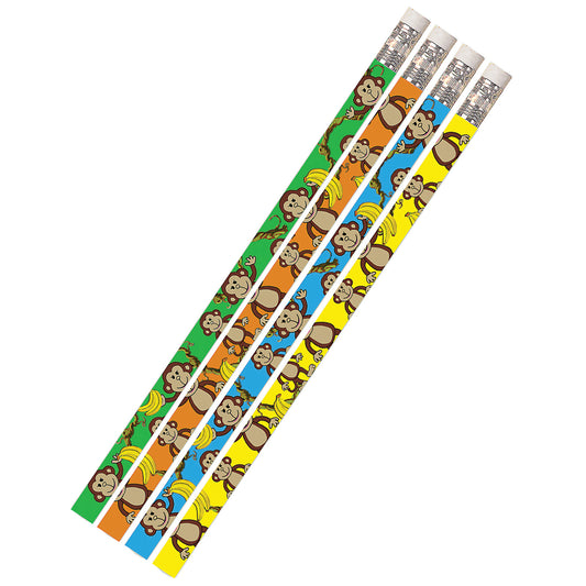 Dancin' Monkey Motivational Pencils, Pack of 144
