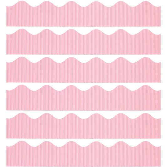 Decorative Border, Pink, 2-1/4" x 50', 6 Rolls