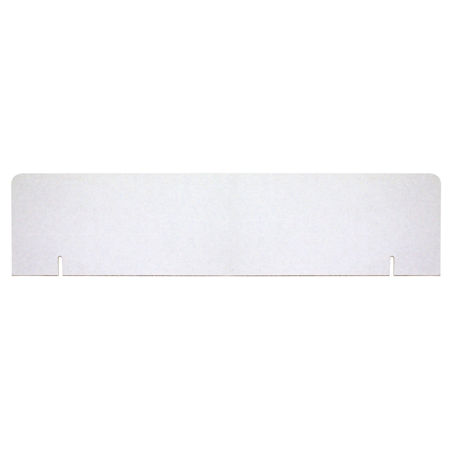 Presentation Board Headers, White, 36" x 9.5", Pack of 12 Boards