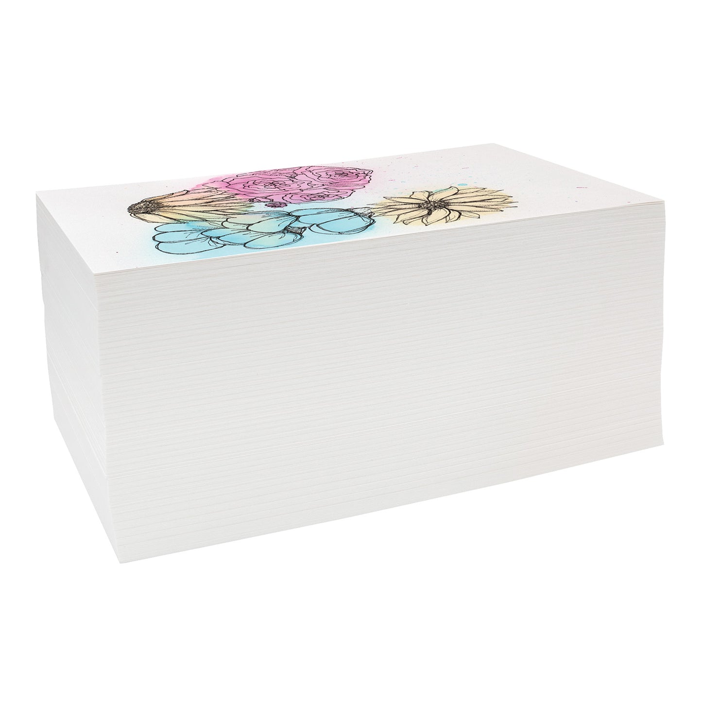 Mixed Media Art Paper, Heavyweight, 6" x 9", 500 Sheets