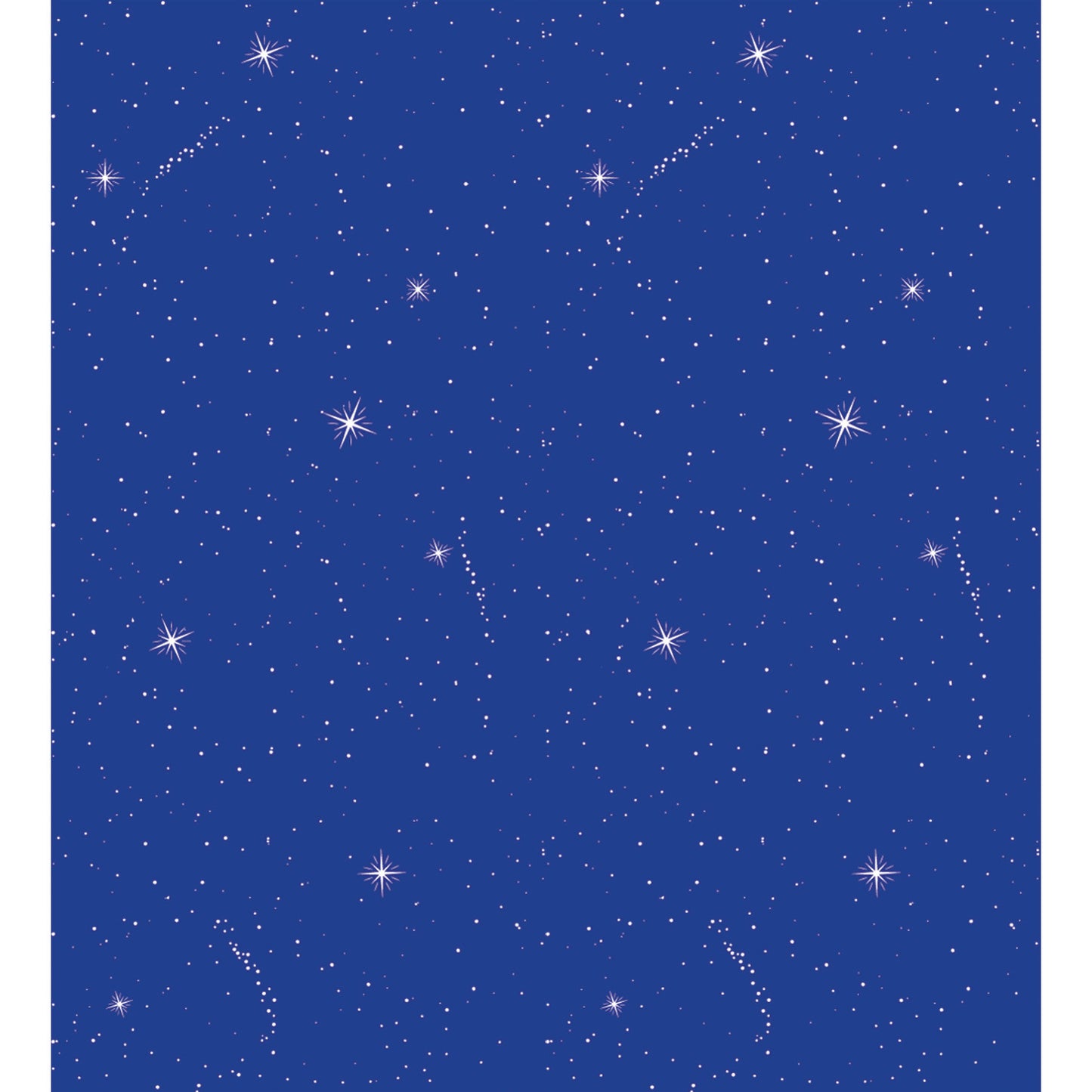 Bulletin Board Art Paper, Night Sky, 48" x 50', 1 Roll