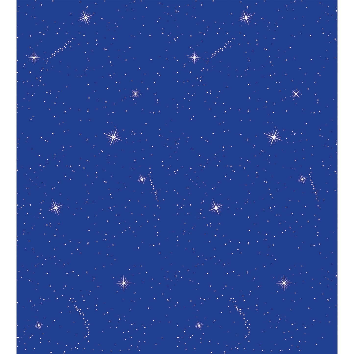 Bulletin Board Art Paper, Night Sky, 48" x 12', 4 Rolls