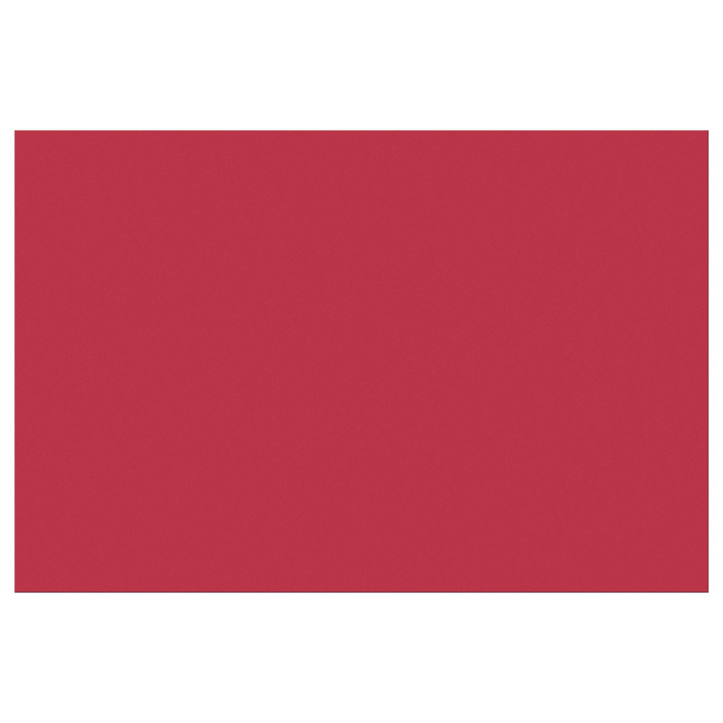 Construction Paper, Red, 12" x 18", 50 Sheets Per Pack, 5 Packs