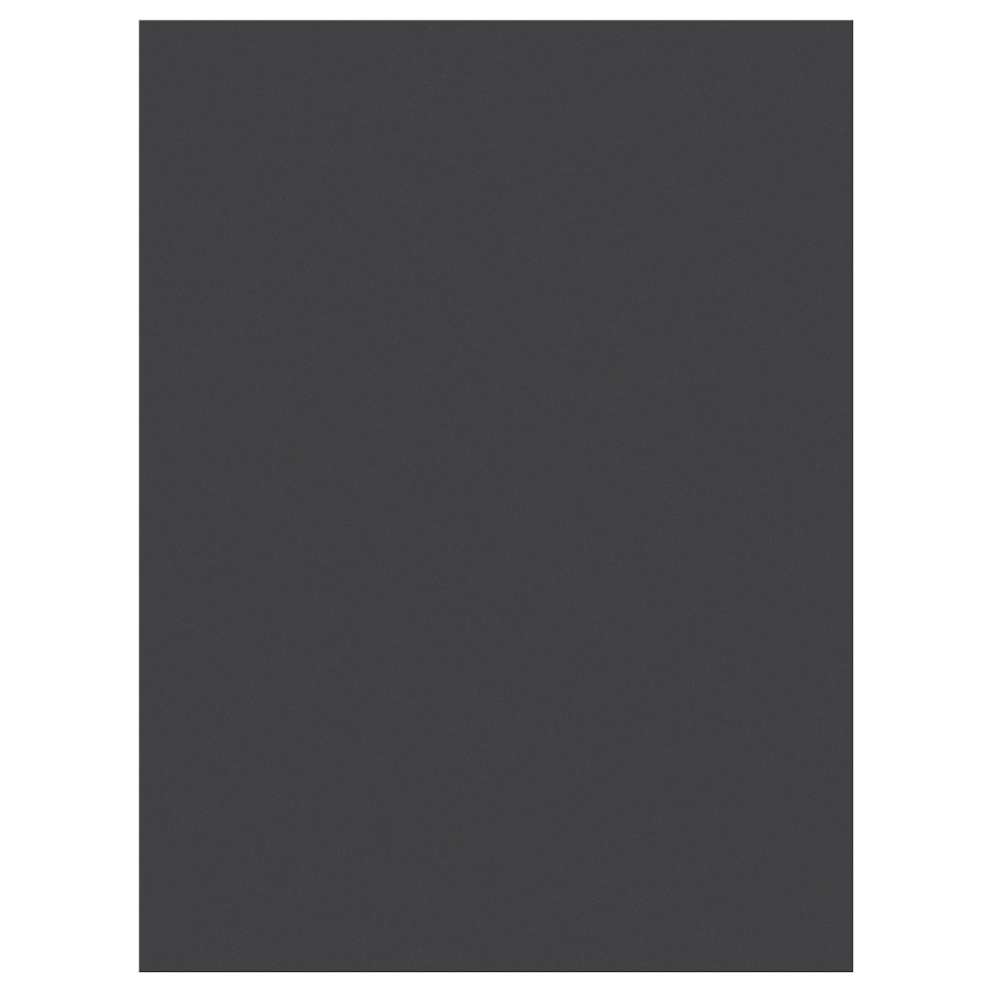 Construction Paper, Black, 9" x 12", 50 Sheets Per Pack, 10 Packs