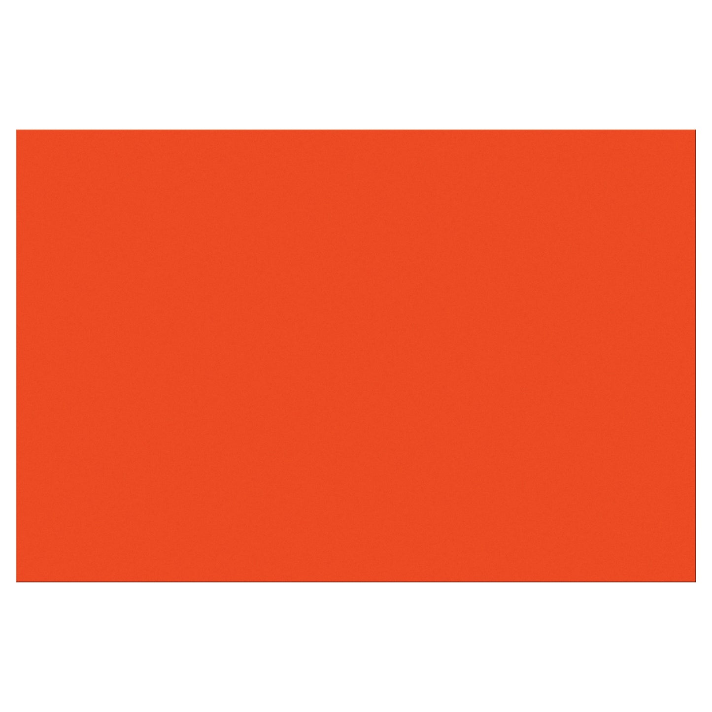 Construction Paper, Orange, 12" x 18", 50 Sheets Per Pack, 5 Packs