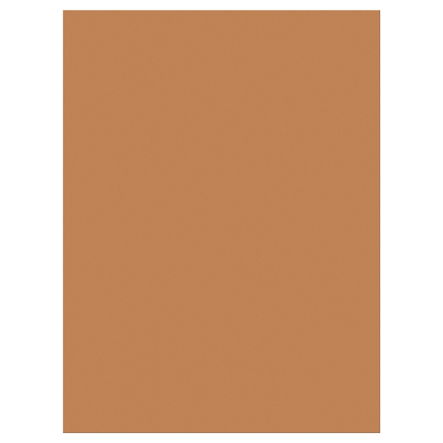 Construction Paper, Brown, 9" x 12", 50 Sheets Per Pack, 10 Packs