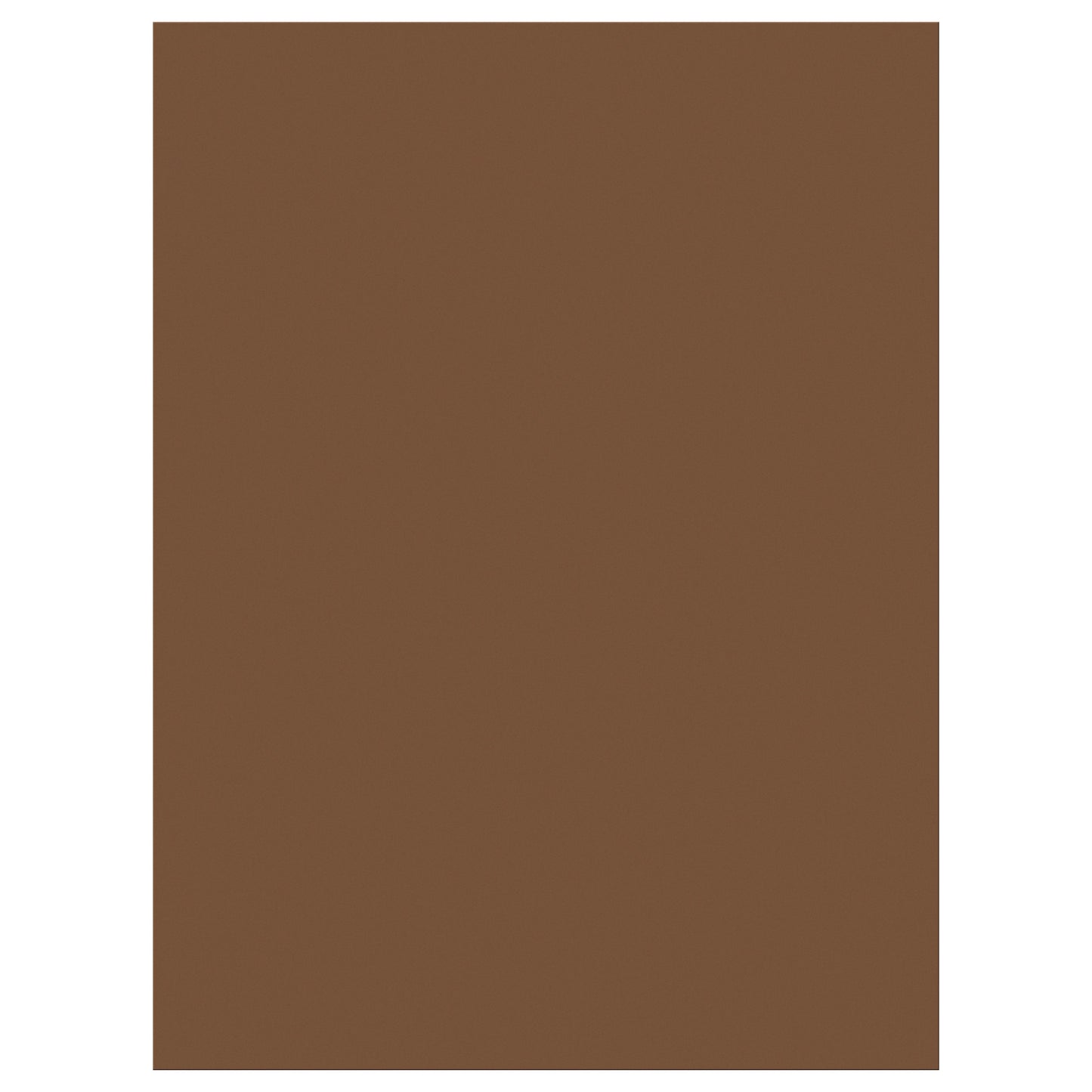Construction Paper, Dark Brown, 9" x 12", 50 Sheets Per Pack, 10 Packs