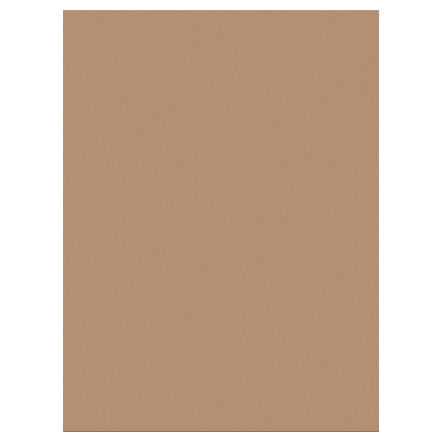 Construction Paper, Light Brown, 9" x 12", 50 Sheets Per Pack, 10 Packs