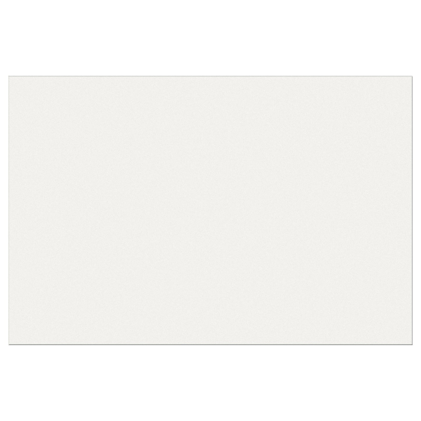 Construction Paper, White, 12" x 18", 50 Sheets Per Pack, 5 Packs
