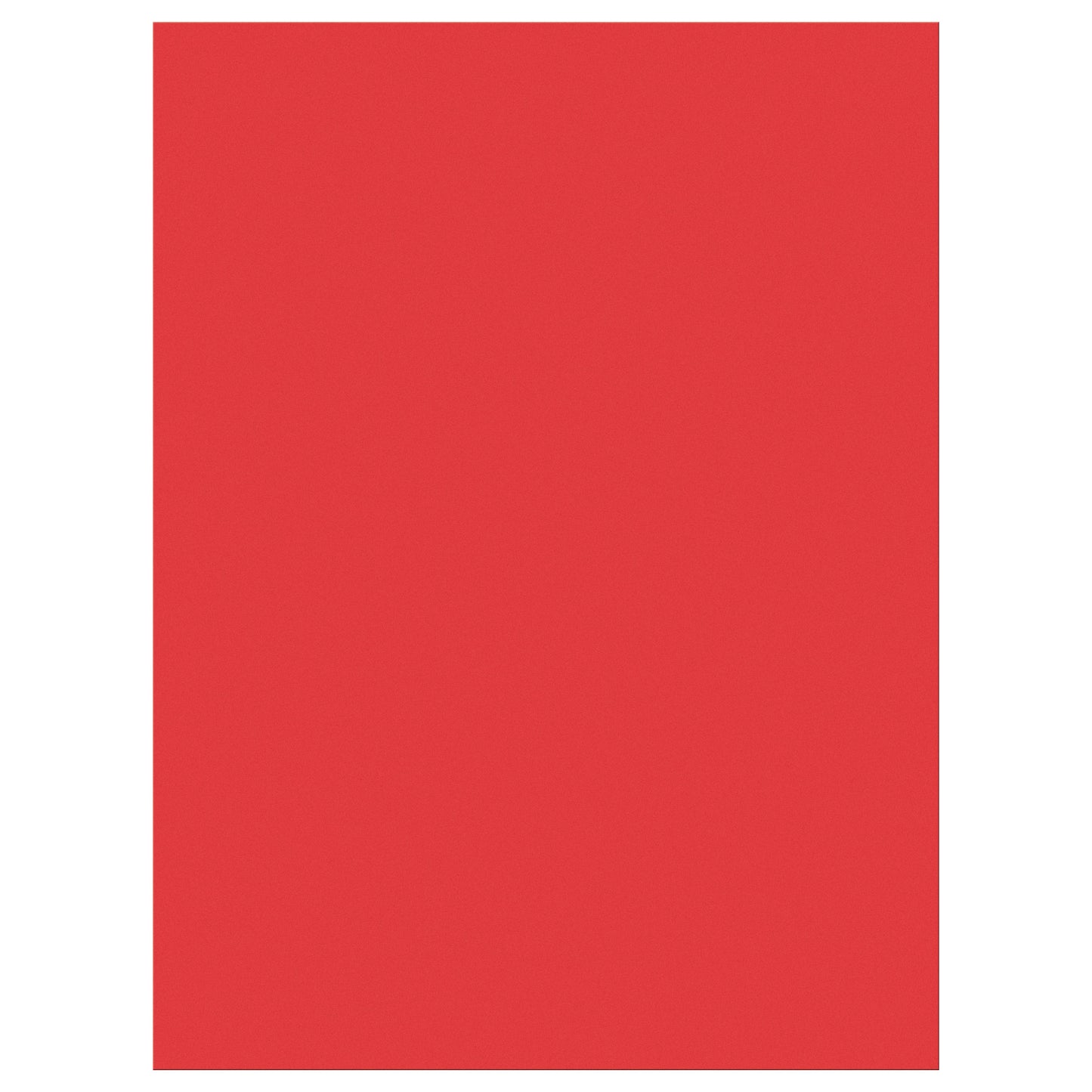 Construction Paper, Holiday Red, 9" x 12", 50 Sheets Per Pack, 10 Packs