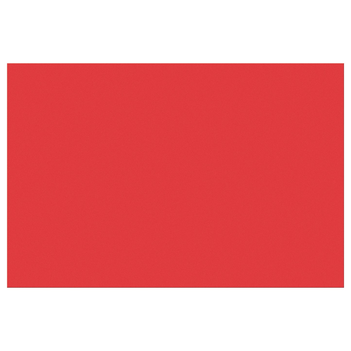 Construction Paper, Holiday Red, 12" x 18", 50 Sheets Per Pack, 5 Packs