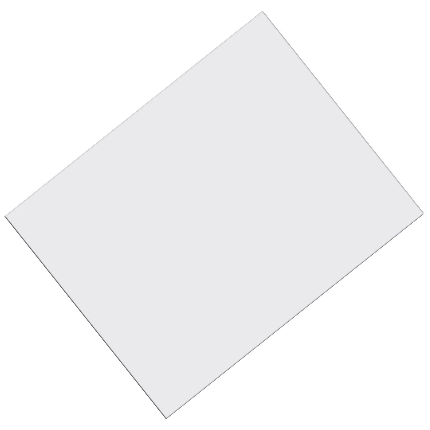 Premium Poster Board, White, 22" x 28", 25 Sheets