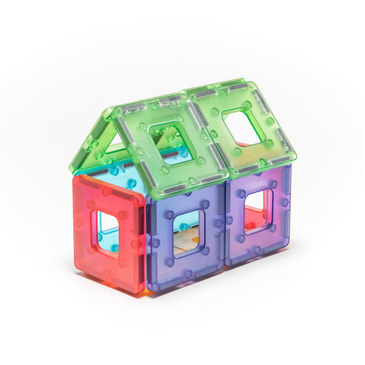 KinderMag Starter Set, Translucent, 48 Pieces