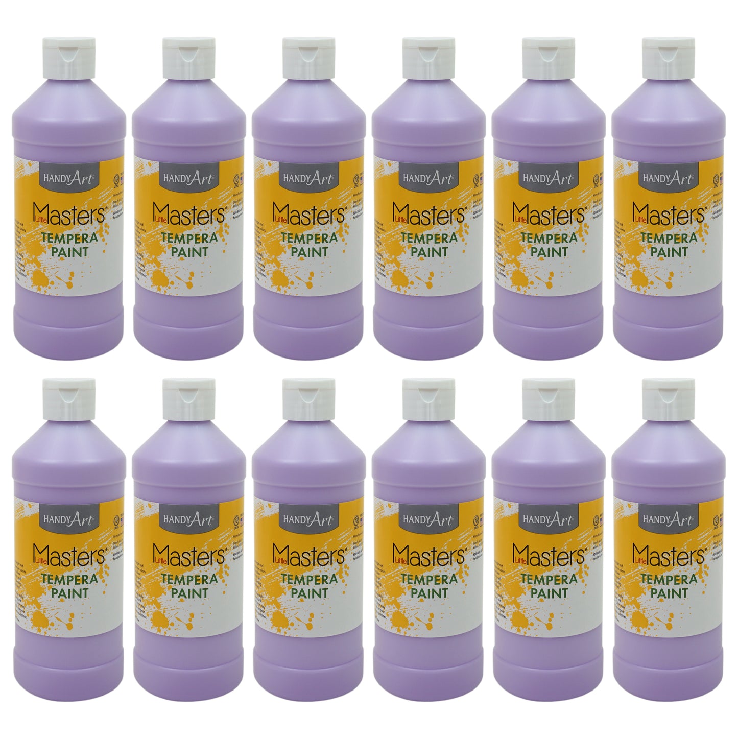 Little Masters® Tempera Paint 16 oz., Light Purple, Pack of 12