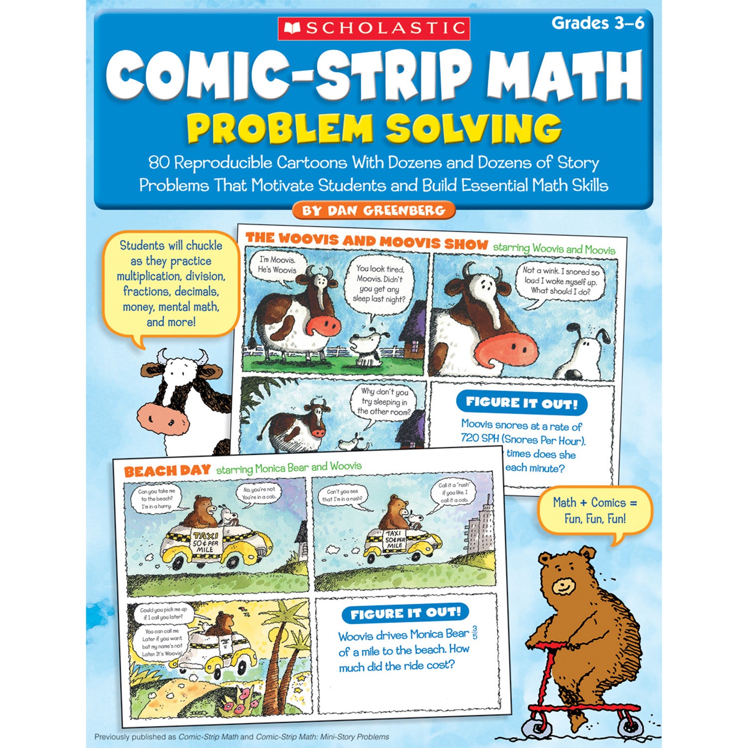 Comic-Strip Math: Problem Solving Book – childrenscholarstore.com