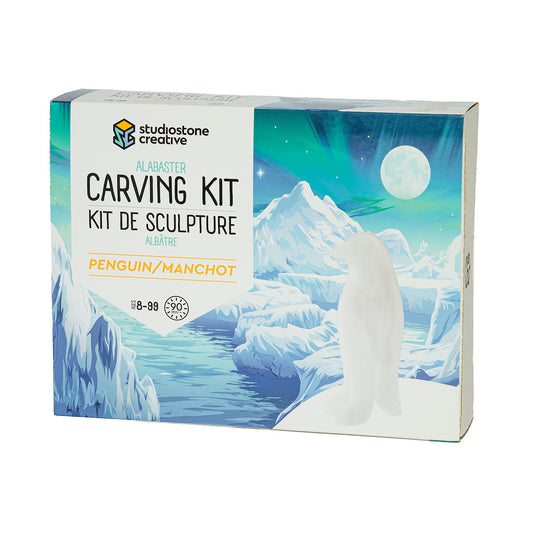 Penguin Alabaster Carving Kit
