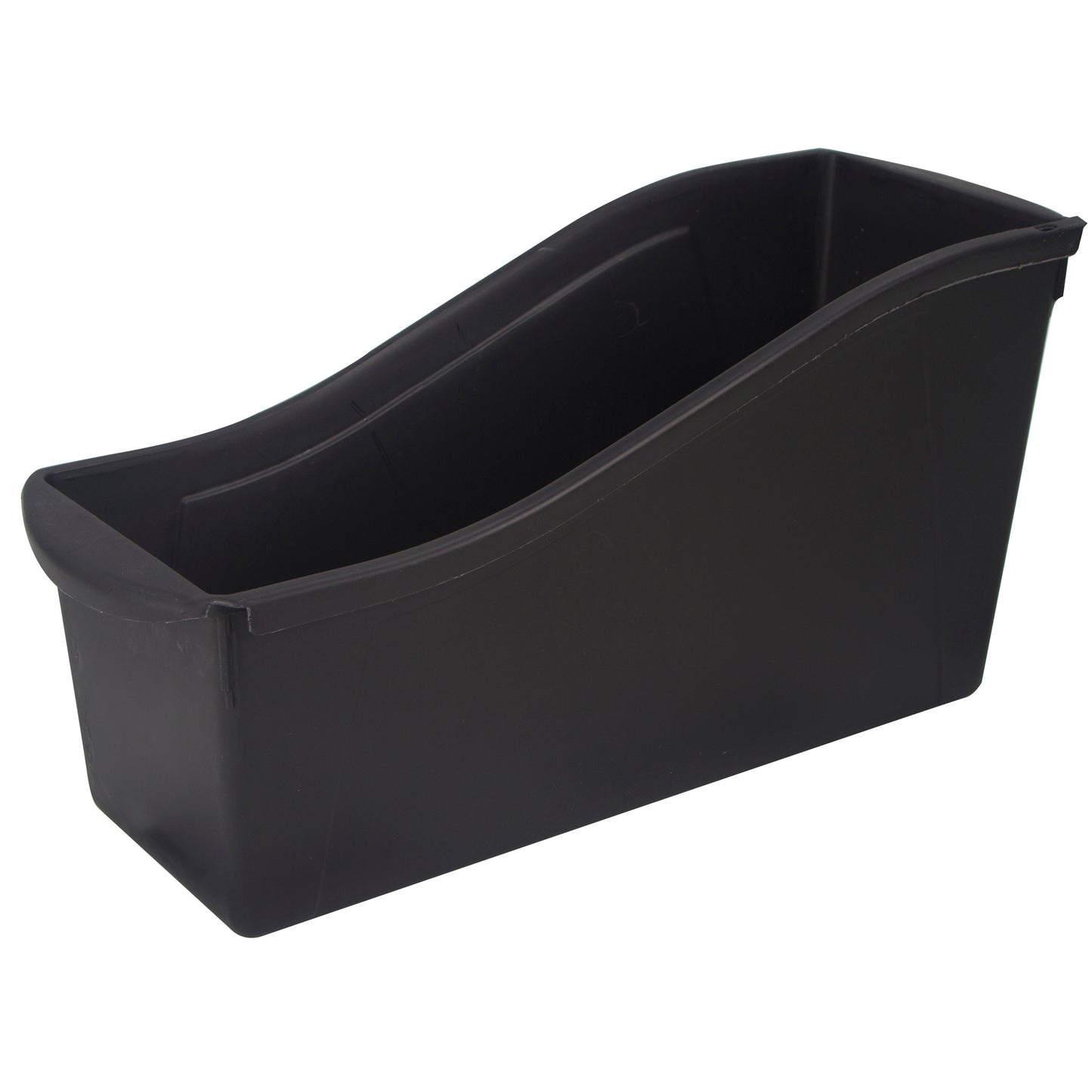 Large Book Bin, Black, Pack of 6