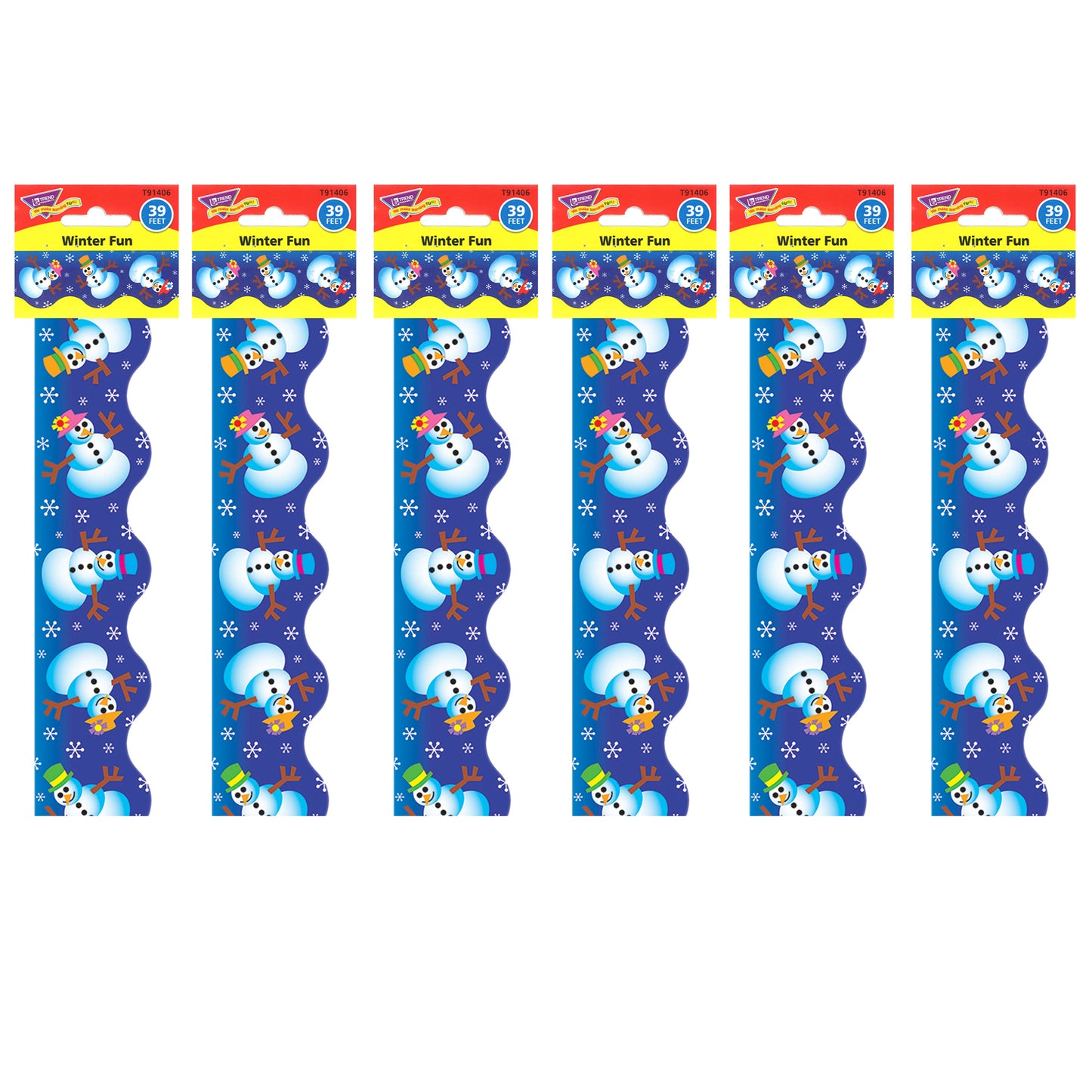 Winter Fun Terrific Trimmers®, 39 Feet Per Pack, 6 Packs