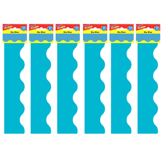 Sky Blue Terrific Trimmers®, 39 Feet Per Pack, 6 Packs