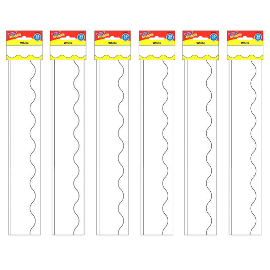 White Terrific Trimmers®, 39 Feet Per Pack, 6 Packs