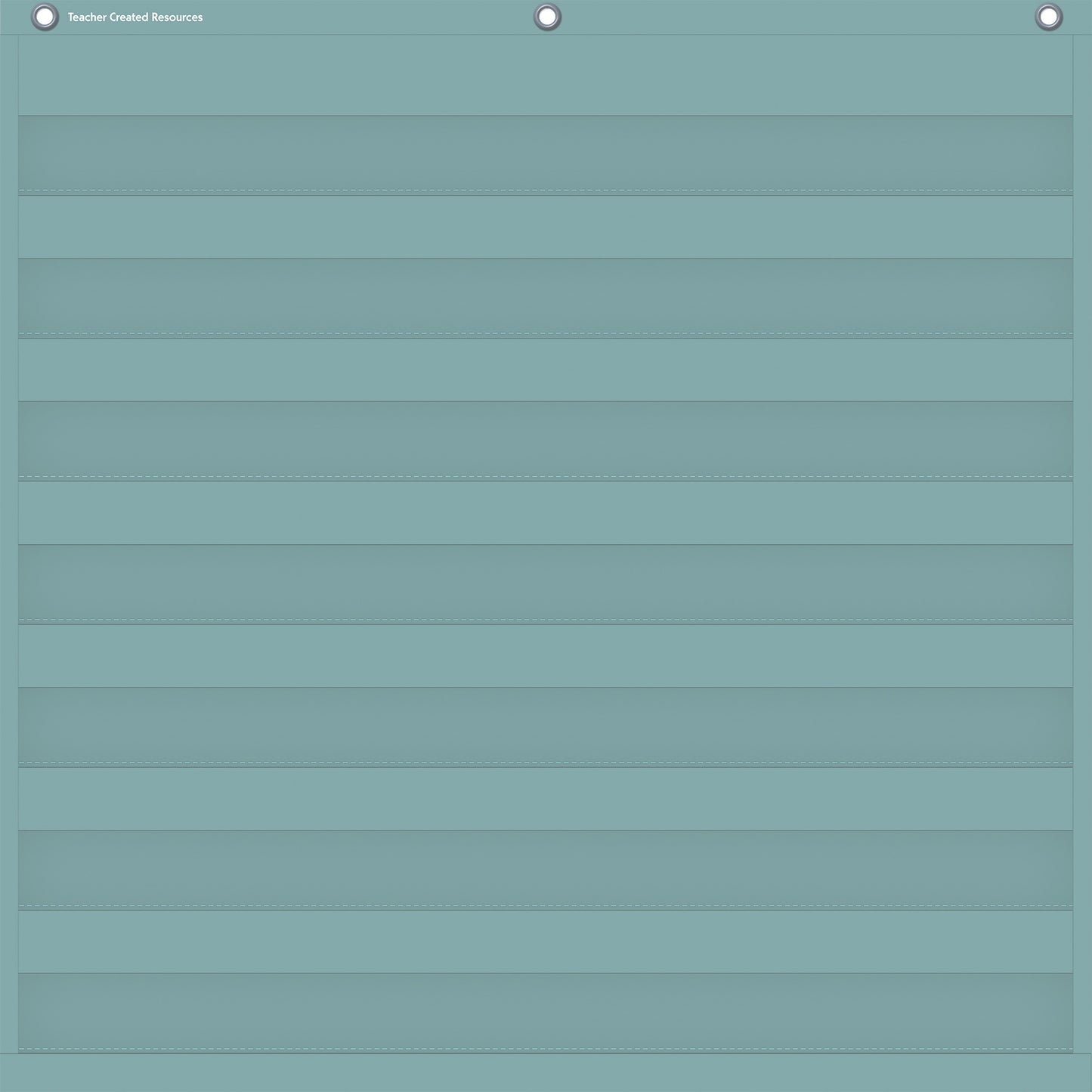Calming Blue 7 Pocket Chart, 28" x 28"