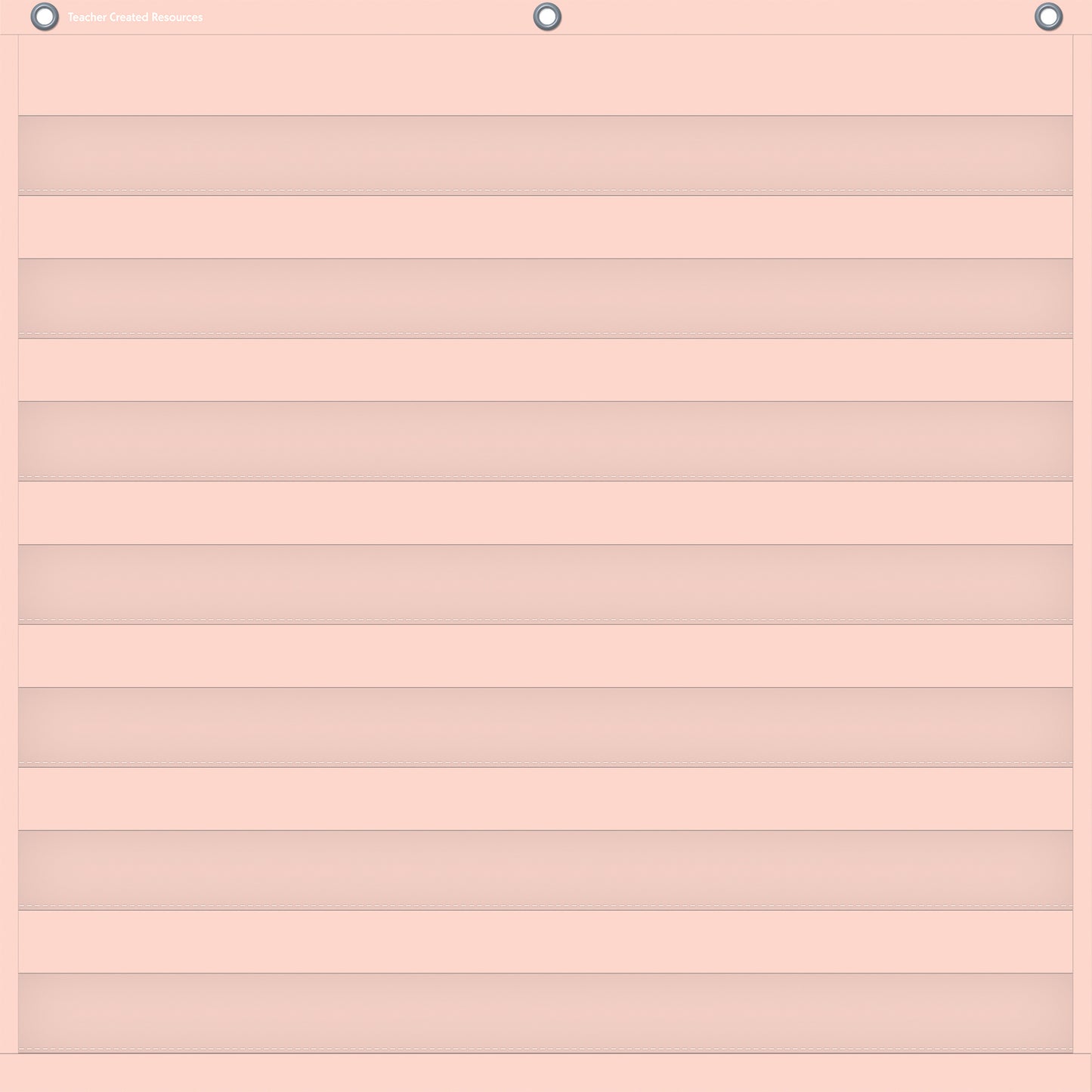 Blush 7 Pocket Chart, 28" x 28"