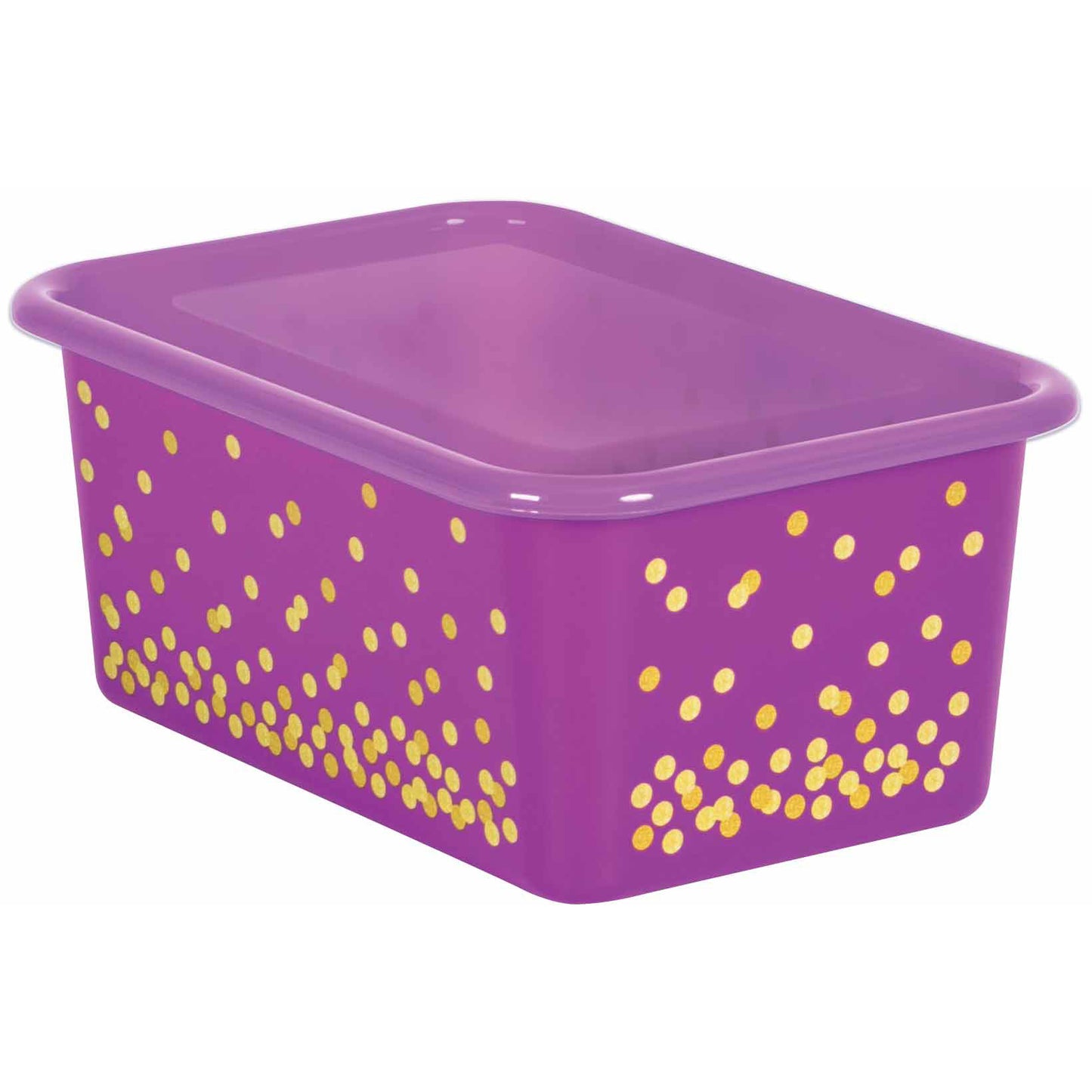 Clear Plastic Storage Bin Lid - Small, Pack of 12