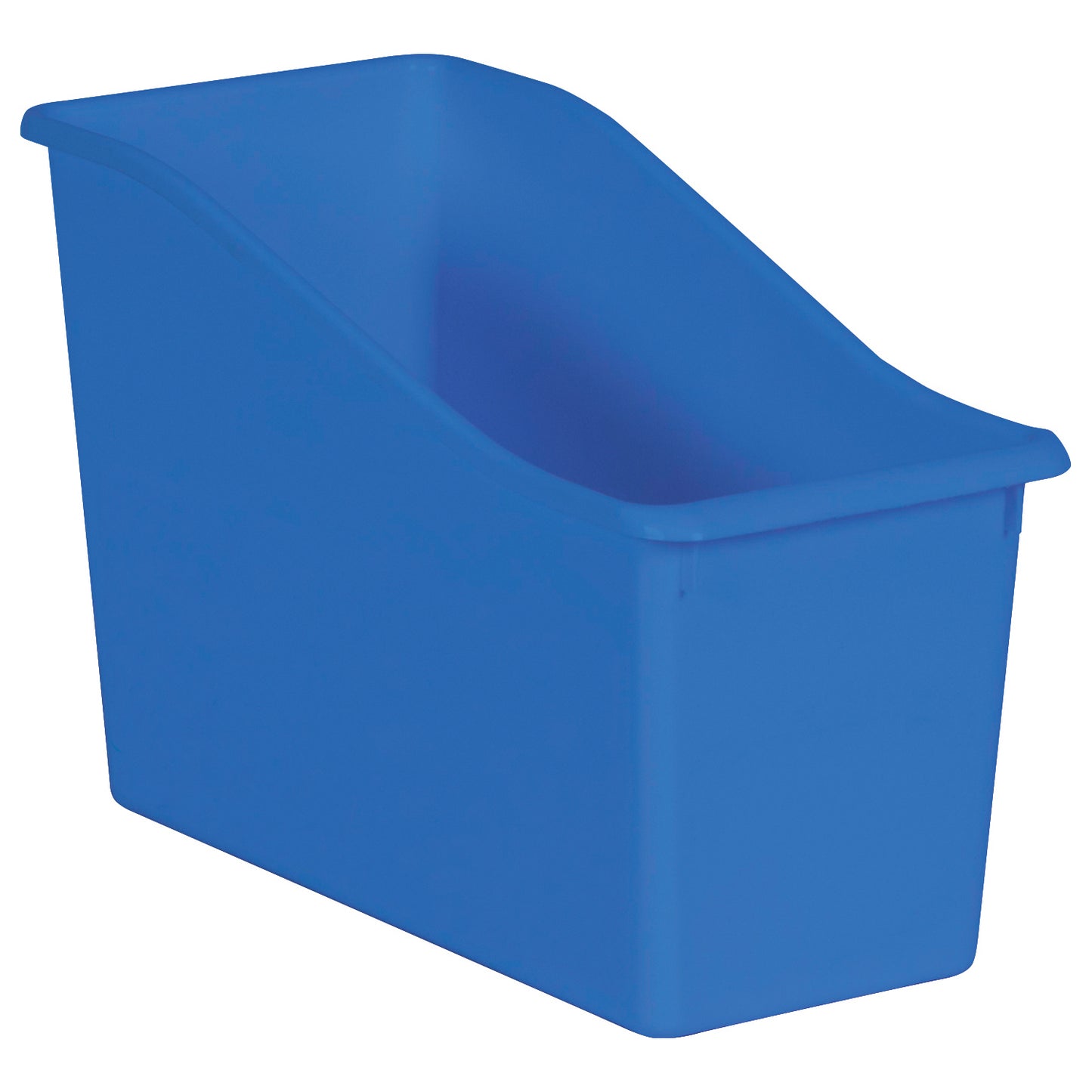 Blue Plastic Book Bin, Pack of 6