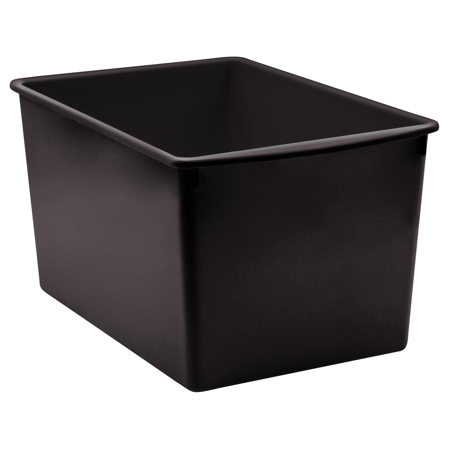 Black Plastic Multi-Purpose Bin, Pack of 3