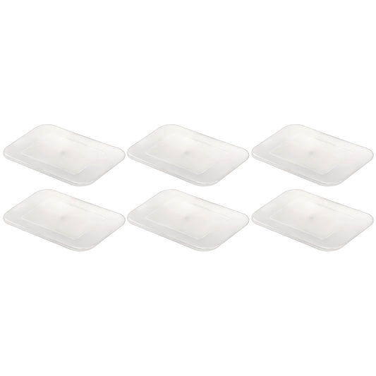 Plastic Letter Tray Lid, Clear, Pack of 6