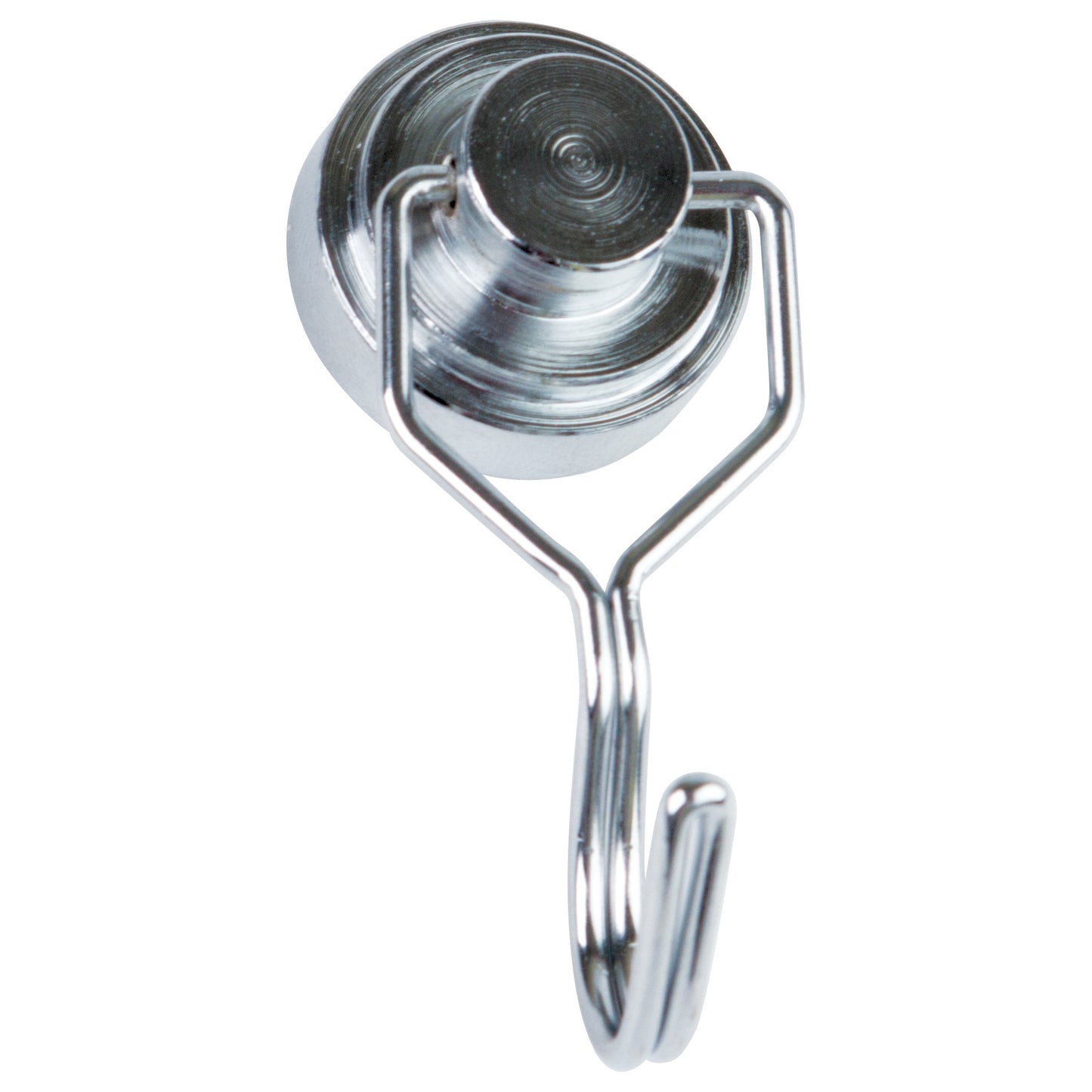 Magnetic Hooks, 1" diameter, 2 Per Pack, 2 Packs