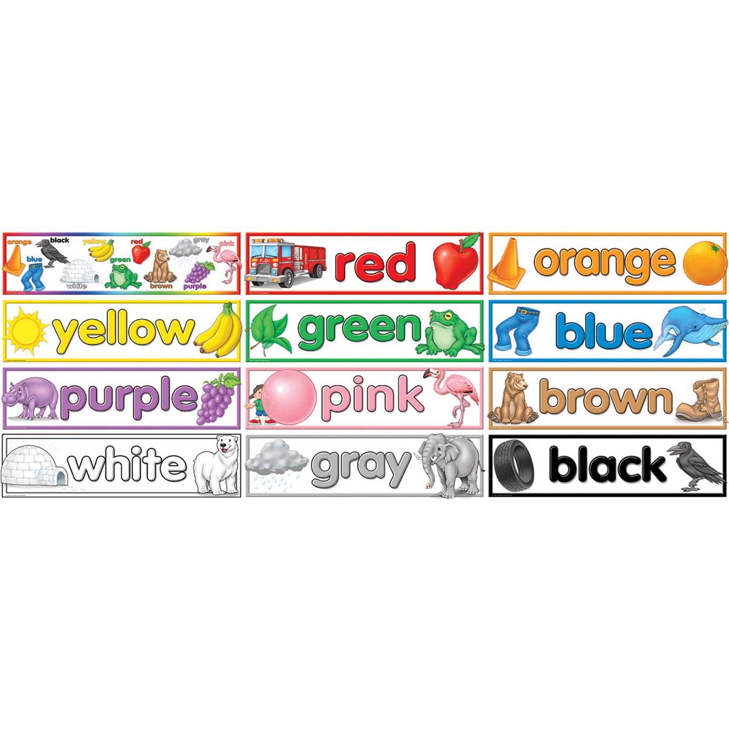 Colors Headliners, 12 Per Pack, 3 Packs