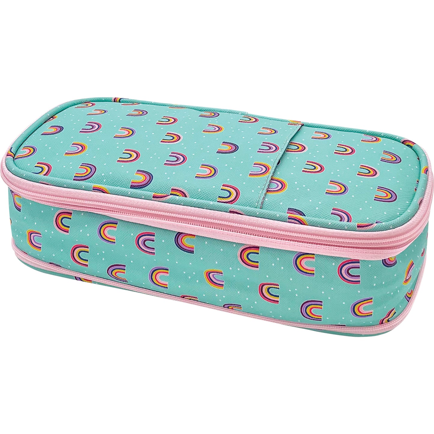 Oh Happy Day Rainbows Pencil Case, Pack of 3