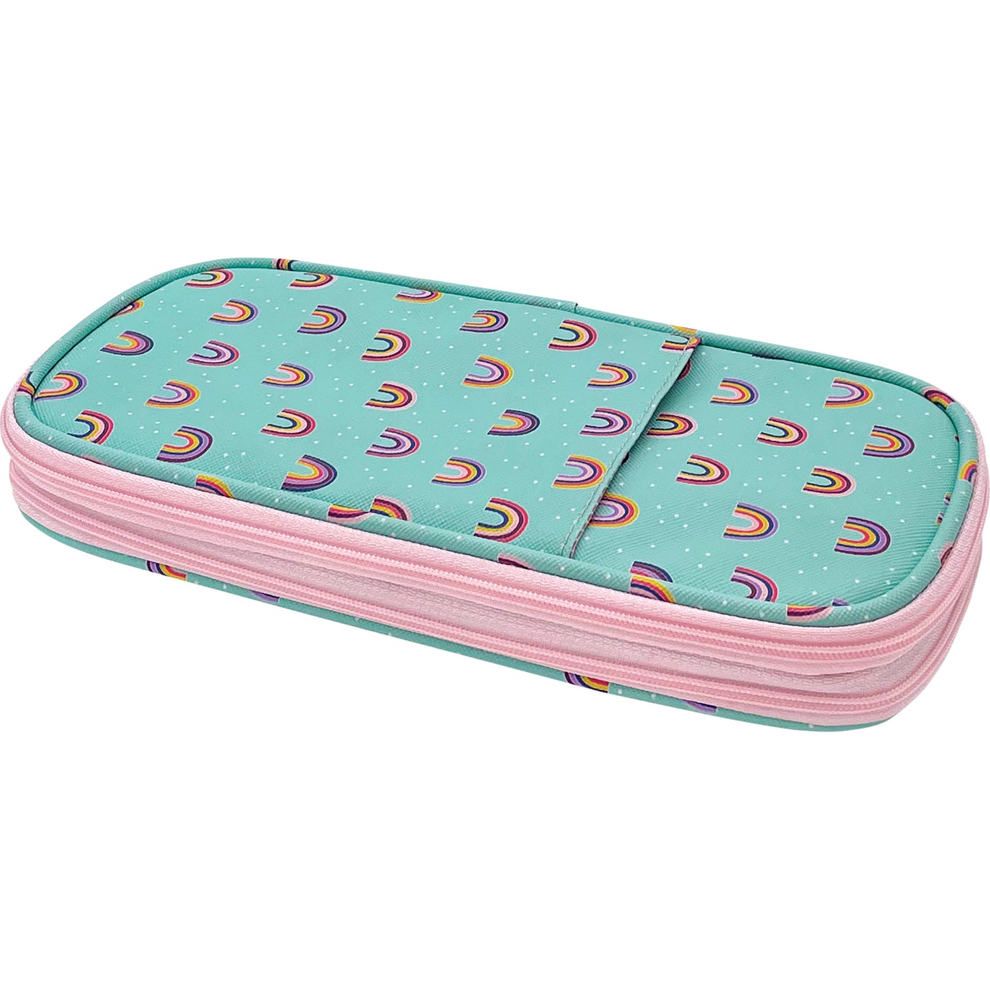Oh Happy Day Rainbows Pencil Case, Pack of 3