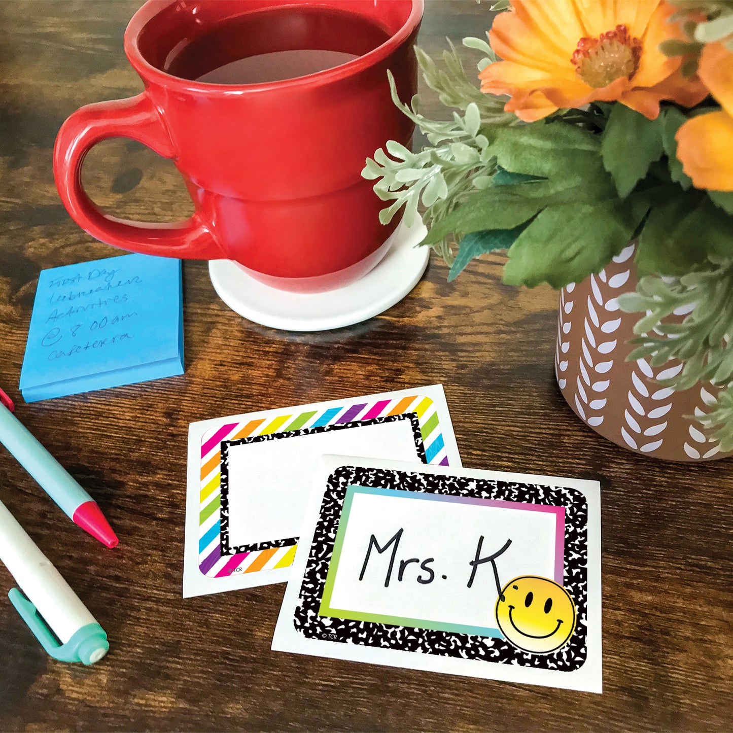 Brights 4Ever Name Tags / Labels - Multi-Pack, 36 Per Pack, 6 Packs