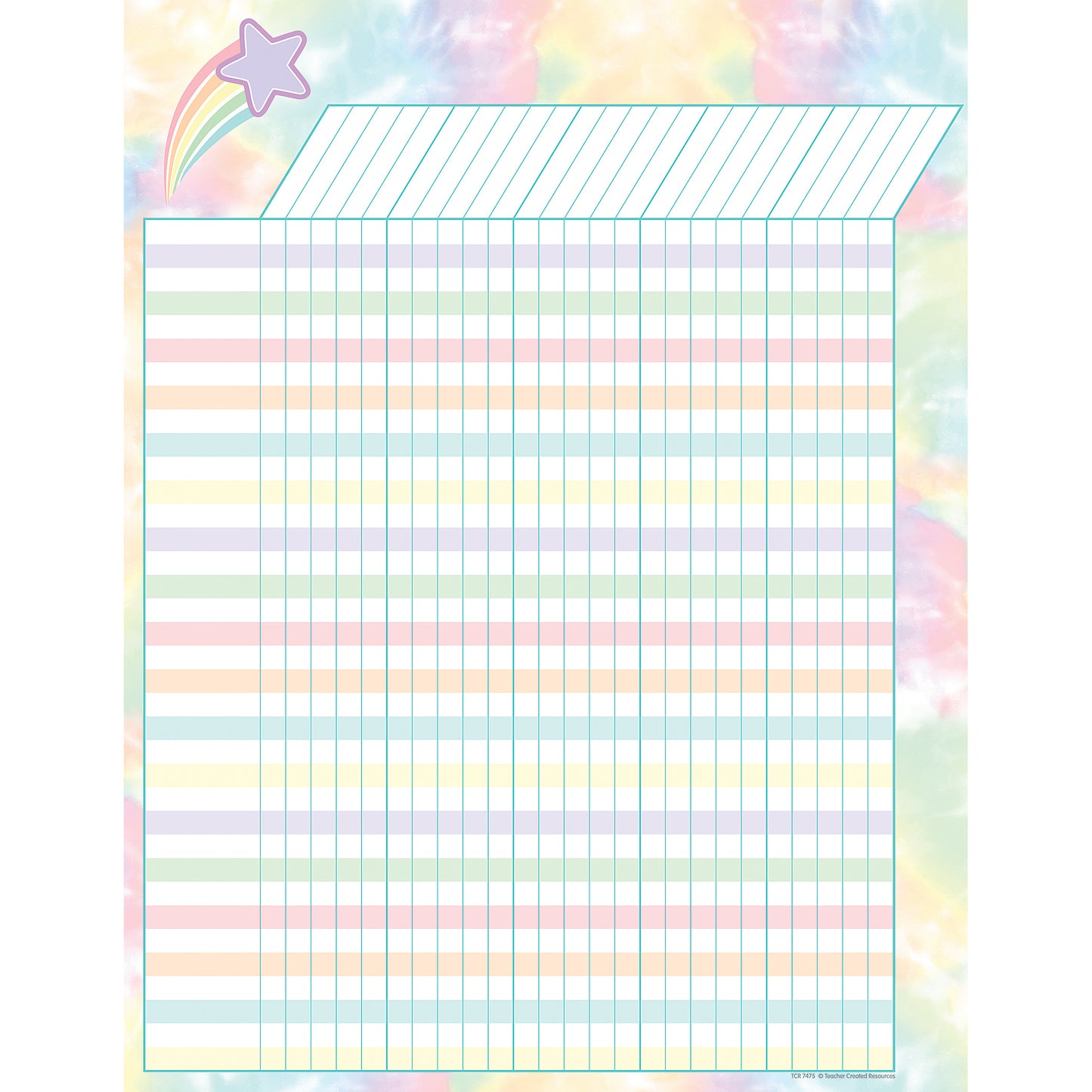 Pastel Pop Incentive Chart, Pack of 6