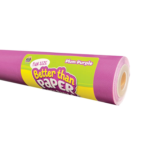 Fun Size Better Than Paper® Bulletin Board Roll, 18" x 12', Plum Purple, Pack of 3
