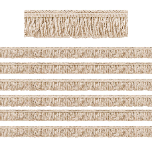 Wonderfully Wild Fringe Die-Cut Border Trim, 35 Feet Per Pack, 6 Packs