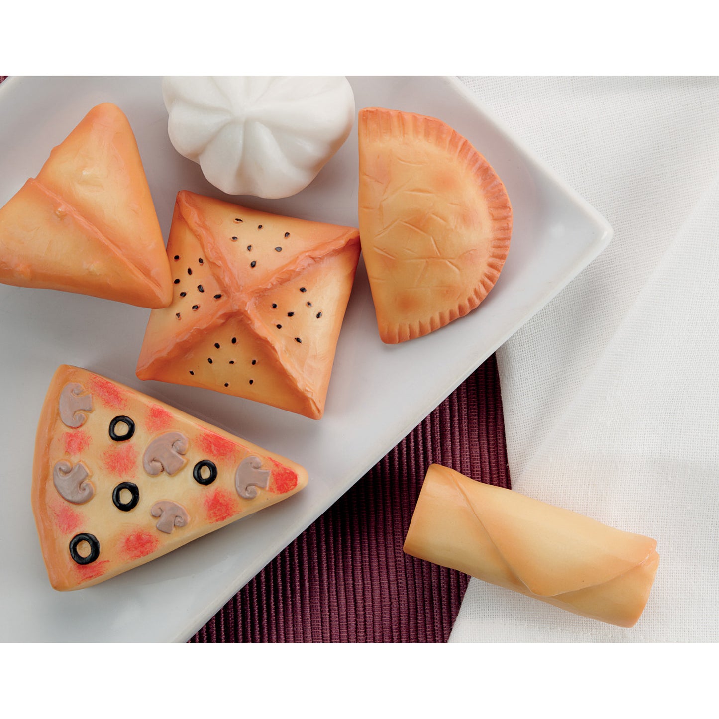 Sensory Play Stones, Foods of the World